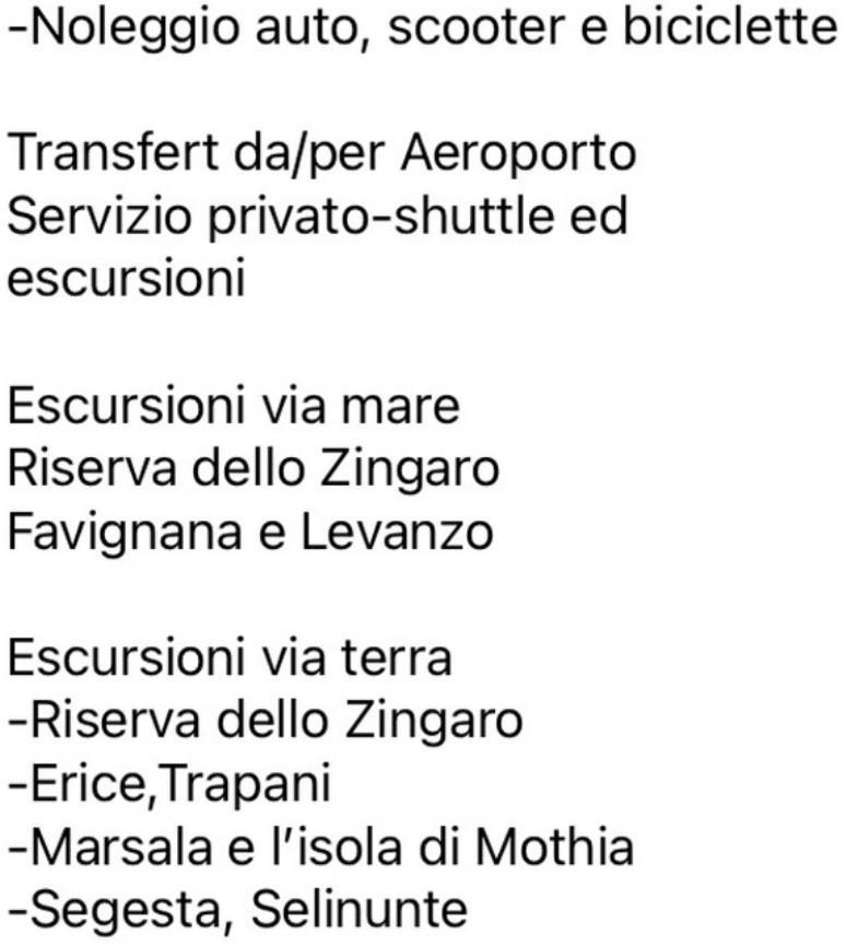 Appartamento Grande Сан Вито ло Капо Екстериор снимка